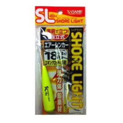 ササメ TKS40 特選SLエアーシンカー(イエロー) 18 オモリ