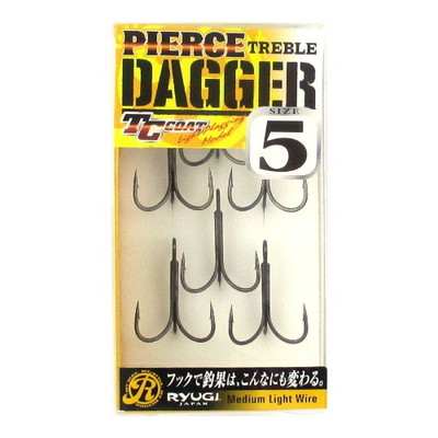 リューギ(RYUGI) ピアストレブル ダガー5 トリプルフック