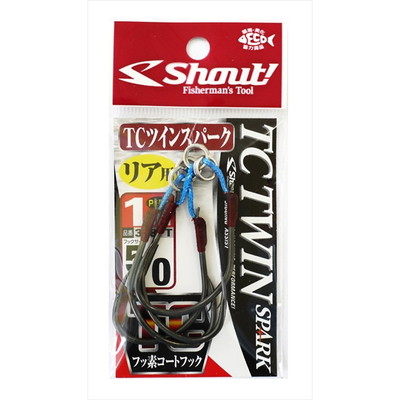 シャウト! TCツインスパーク 1cm 5/0 アシストフック