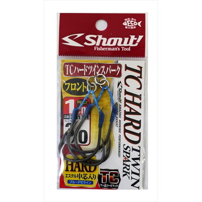 シャウト! TCハードツインスパーク 1cm 3/0 アシストフック