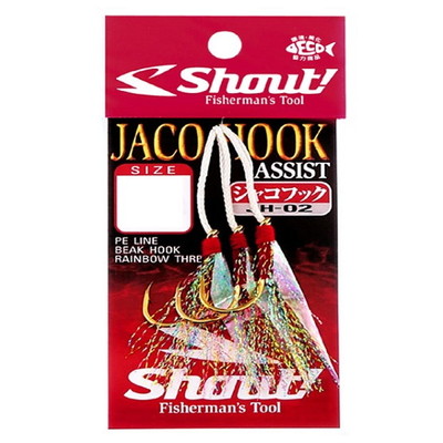 シャウト! ジャコフック 3S~L JACO HOOK JH-02 L