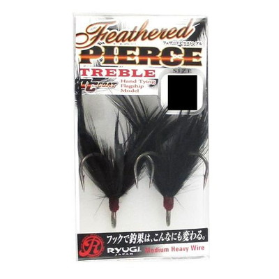 リューギ(RYUGI) HFP047 フェザードピアストレブル BL 4 トリプルフック