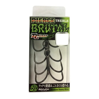 リューギ(RYUGI) HPB074 ピアストレブル ブルータル 2/0 トリプルフック