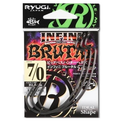 リューギ インフィニ ブルータル 7/0 ワームフック