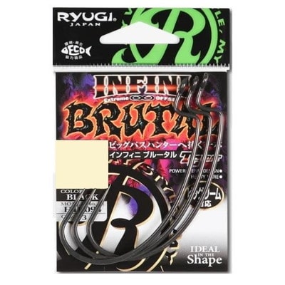 リューギ インフィニ ブルータル 8/0 ワームフック