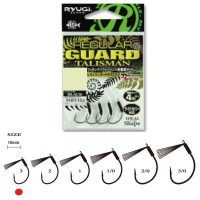 リューギ HRT112 レギュラーガードタリズマン #3 ワームフック