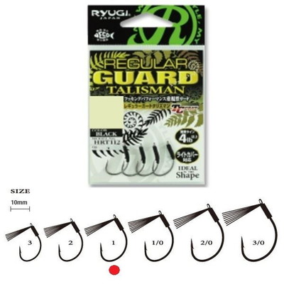 リューギ HRT112 レギュラーガードタリズマン #1 ワームフック