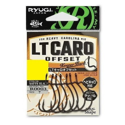 RYUGI リューギ ワームフック リューギ R0003 LTキャロオフセット #4