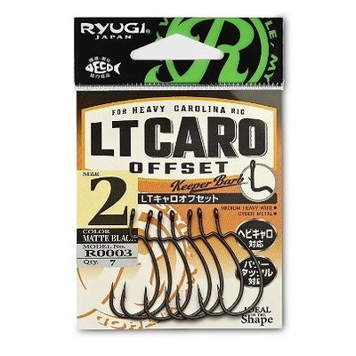 RYUGI リューギ ワームフック リューギ R0003 LTキャロオフセット #2