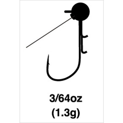 リューギ ジグヘッド SVS184 モノガードヴェスパ #3 3/64oz(1.3g)