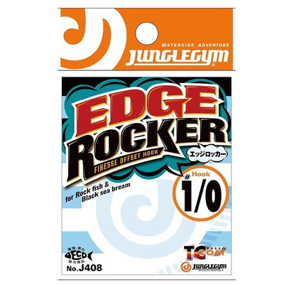 ジャングルジム ワームフック J408 エッジロッカー #1/0