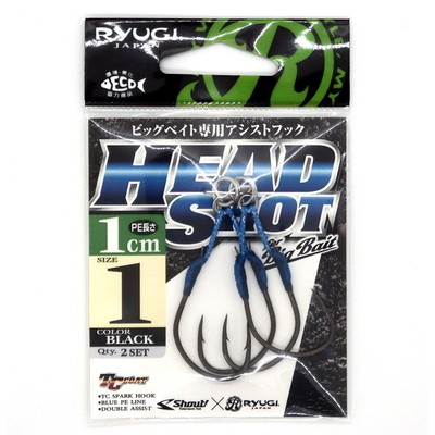 リューギ(RYUGI) アシストフック ヘッドショット 1cm #1