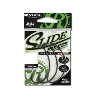 リューギ ワームフック R0010 スライドピアス 5/0