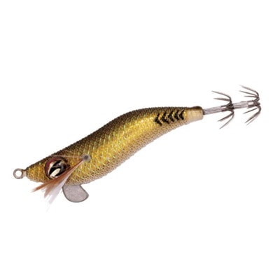 ささめ針 エギ J218 ヤリケンサックα 2.2 #182 金アジグロー