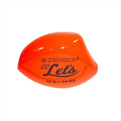 キザクラ ウキ ZENSOH 22Lets(レッツ) M 0 レッド