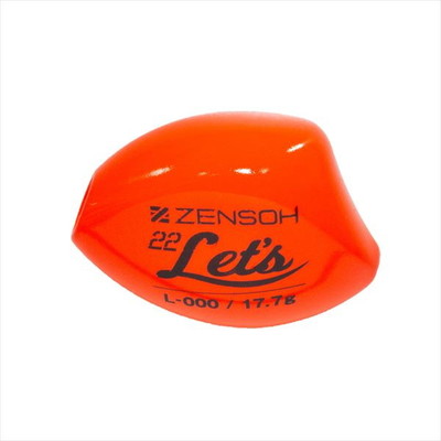キザクラ ウキ ZENSOH 22Lets(レッツ) L 000 レッド