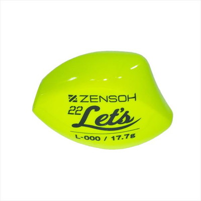 キザクラ ウキ ZENSOH 22Lets(レッツ) L 000 ディープイエロー