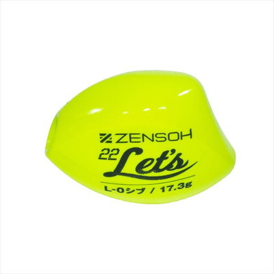 キザクラ ウキ ZENSOH 22Lets(レッツ) L 0シブ ディープイエロー