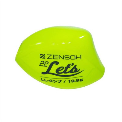 キザクラ ウキ ZENSOH 22Lets(レッツ) LL 0シブ ディープイエロー