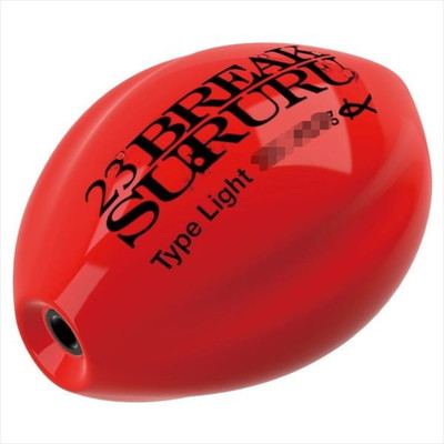 キザクラ ウキ 23ブレイクスルルー ライト SS(スローシンキング) レッド