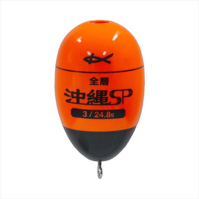 キザクラ ウキ 全層 沖縄SP オレンジ 3