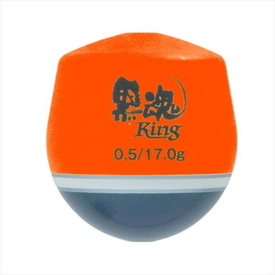 キザクラ ウキ 黒魂 King 0.5 レッド