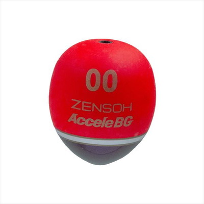 キザクラ ウキ ZENSOH Accele BG 00 レッド