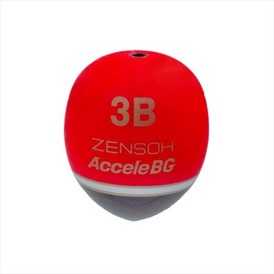キザクラ ウキ ZENSOH Accele BG 3B レッド