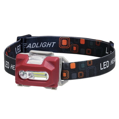 OGK ダブルLEDヘッドランプ レッド ヘッドライト