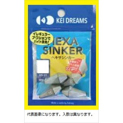 KEI DREAMS シンカー ヘキサシンカー 10g