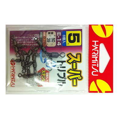 ハリミツ E-14 スーパートリプル 小袋入 5号 サルカン