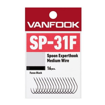 ヴァンフック シングルフック SP-31F スプーンエキスパート ミディアム 16入 #8