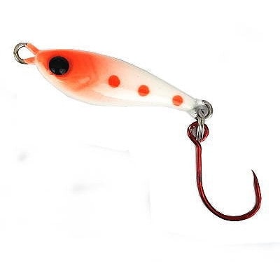 LU-016 PETIT JIG(プチジグ) ファットフィッシュ 3g グローフィッシュ メタルジグ