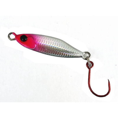 LU-019 PETIT JIG(プチジグ) フィッシュ 3g ホロシルバー メタルジグ