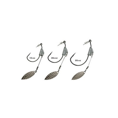 オーナー カルティバ ツイストロックフラッシースイマー 1/0-1/8 ジグヘッド