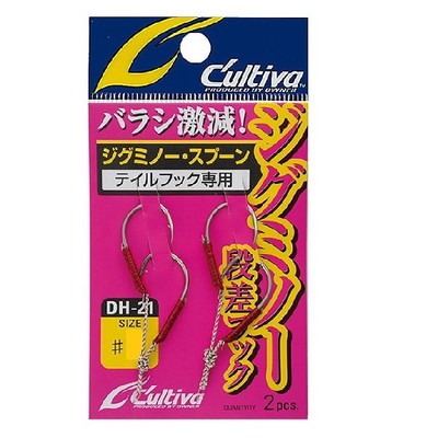 オーナー カルティバ DH-21 ジグミノー段差フック 1/0 11752 アシストフック