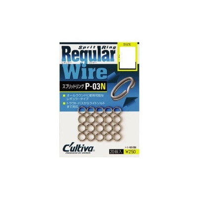 オーナー カルティバー 72811P03 NスプリットリングレギュラーワイヤーN4 スナップ・リング