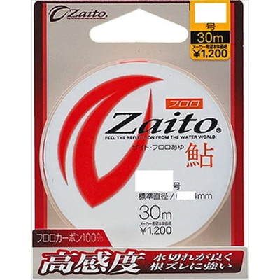 オーナー ザイト鮎 フロロ 30m 0.4号 鮎糸