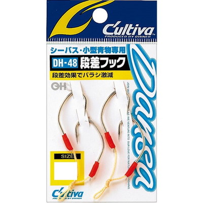 オーナー カルティバ 段差フック48 DH-48 2/0 アシストフック