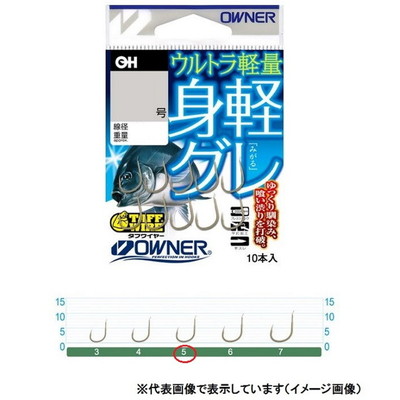 オーナー 16593 身軽グレ 5号
