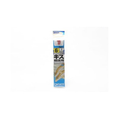 オーナー OHキス競技用(糸付) 赤 6号-1 20145 針