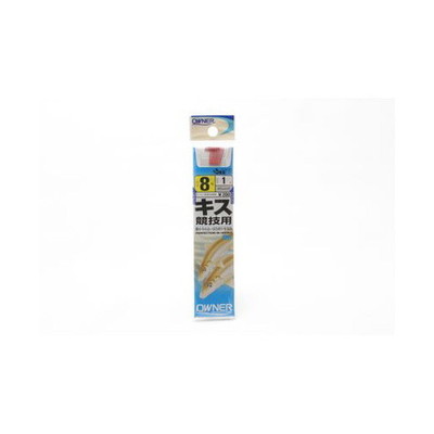 オーナー　OHキス競技用(糸付)　赤　8号-1　20145 針