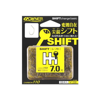 オーナー シフト 6.5 アユバラ針