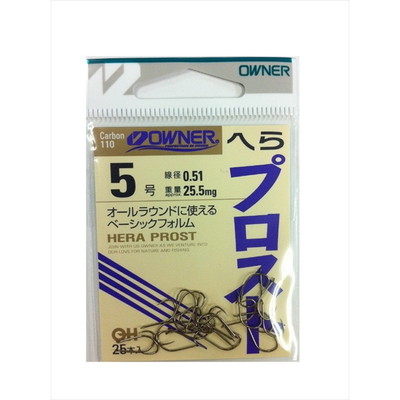 オーナー　バラ　１０７０７　茶　ヘラプロスト　５ ヘラ用ハリ