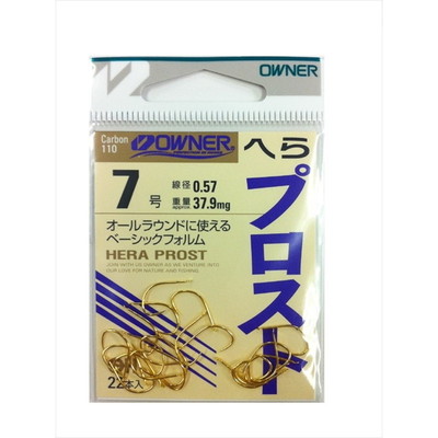 オーナー バラ 10708 金 ヘラプロスト 7 ヘラ用ハリ