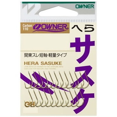 オーナー ヘラ用ハリ OH 金 へらサスケ (クワセ専用鈎) 7号
