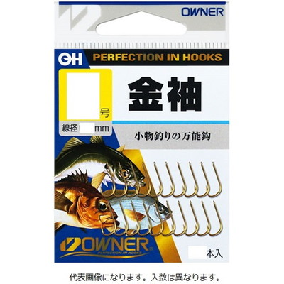 オーナー OH(バラ) 金 袖 7号 針