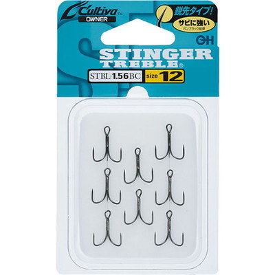 オーナー カルティバ STBL1.56 スティンガートレブル 12号