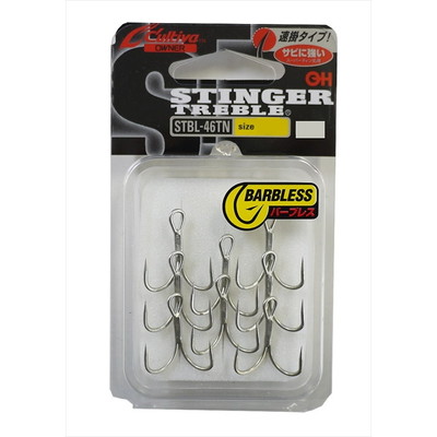 オーナー カルティバ STBLー46TN スティンガートレブル 4 トリプルフック