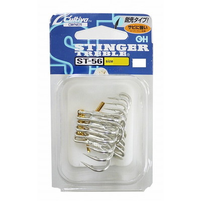 オーナー・カルティバ スティンガートリプルST-56 #1/0 トリプルフック